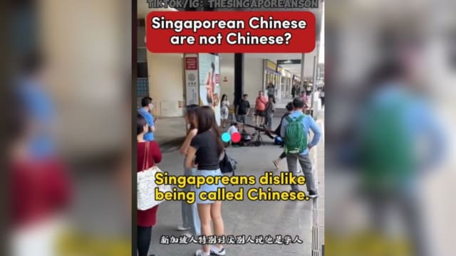 新加坡人讨厌被叫“华人”？ 视频网上掀热议