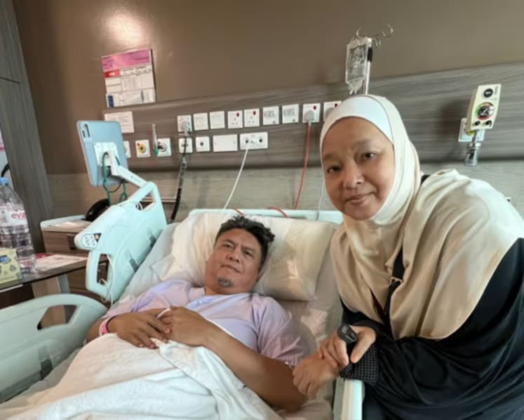 Actor and comedian Suhaimi Yusof hospitalised after suffering stroke, condition 'stable' 