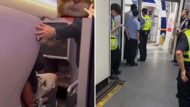 乘客躲新航客机厕所吸烟 落地上海后被警方扣查