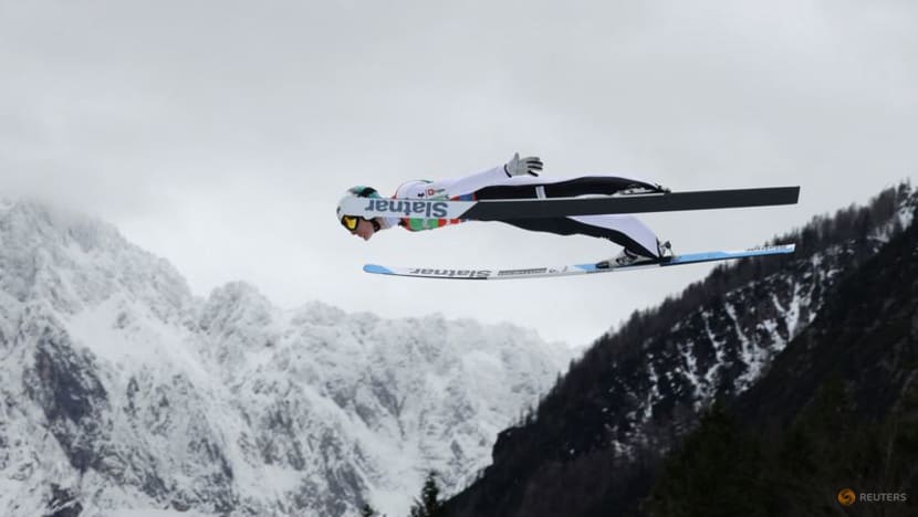 Ski jumping-Prevc breaks men's world record with 254.5-metre jump
