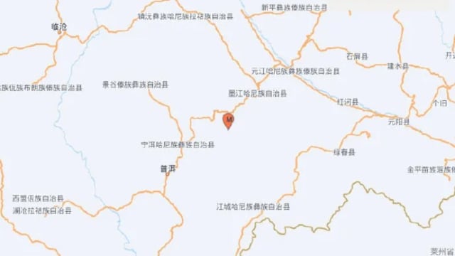 云南普洱发生5级地震 部分列车暂停运行