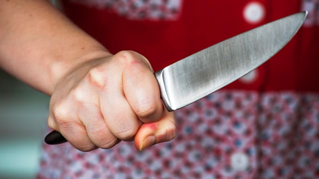 河南女子嫌刀碍事随手一扔  意外刺死前夫被判监