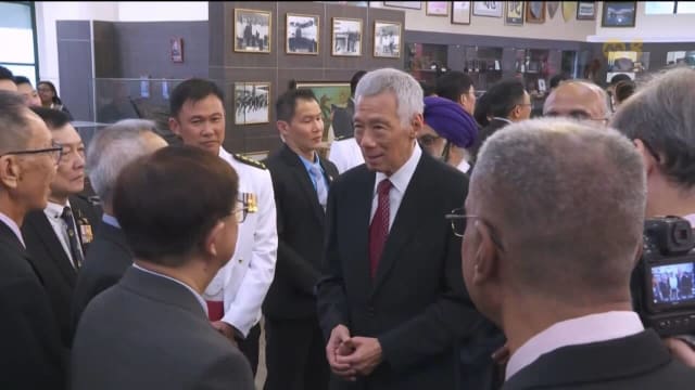 国防部军人日晚宴 国务资政李显龙获表彰