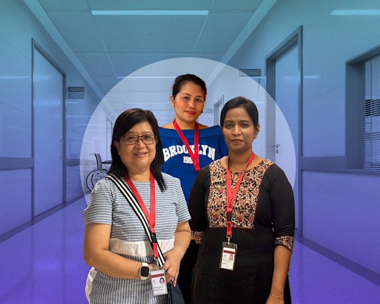 While Singapore sleeps, these women volunteer to keep elderly patients in hospital company