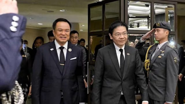 黄循财总理访问泰国曼谷  出席新泰领导人非正式峰会