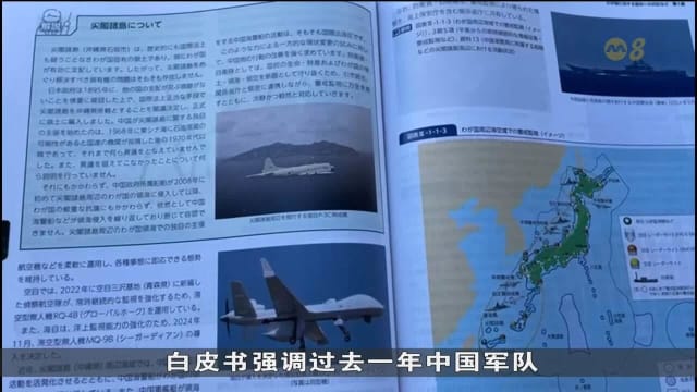 日本发布年度白皮书 警示中朝军事挑战加剧