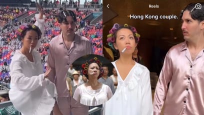 Influencer Jenn Chia & Husband Win Best Dressed At HK Sevens With Their Kung Fu Hustle Get-Ups