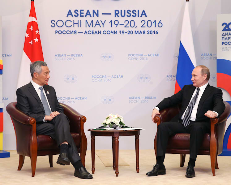 PM Lee meets Putin, affirms deepening relations