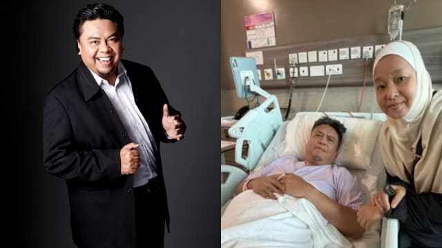 感觉“天旋地转”幸好及时联络妻子　本地演员Suhaimi Yusof中风入院