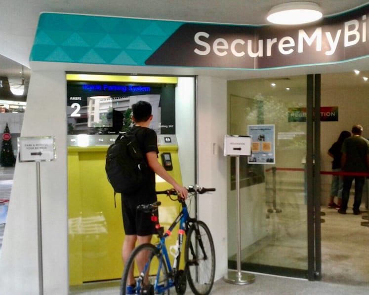 First automated underground bike-parking system kicks off in Admiralty