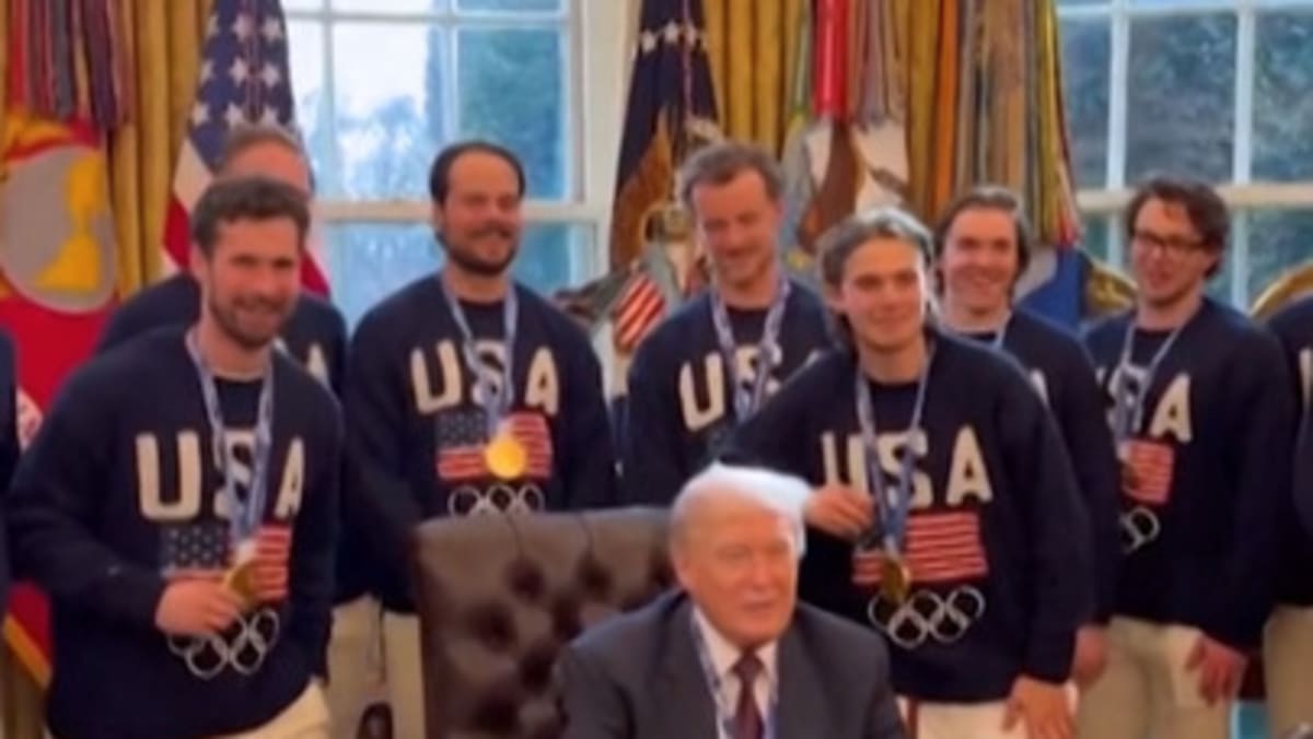 USA men’s hockey team under fire after call with Trump - CNA