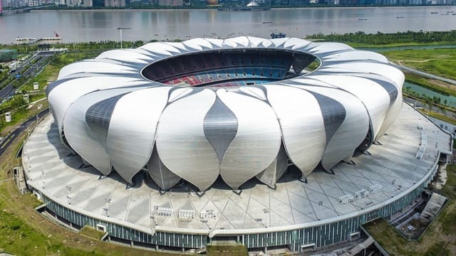 东道主中国队以187面金牌稳居榜首