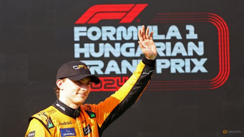 Piastri returns as leader to scene of first F1 win