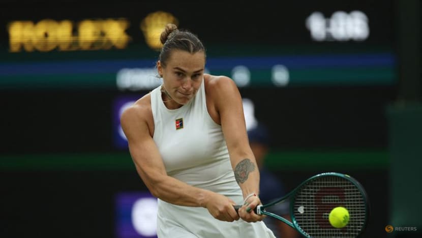 Sabalenka passes Mertens test to reach Wimbledon quarter-finals Sabalenka passes Mertens test to reach Wimbledon quarter-finals