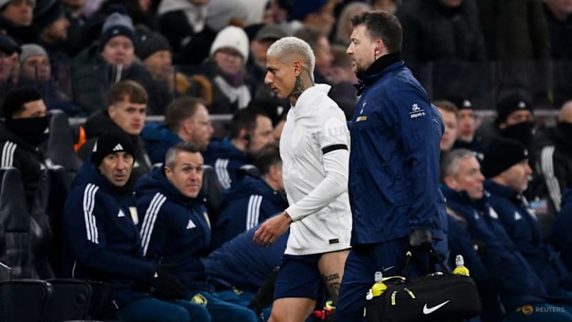 Tottenham's Richarlison out for seven weeks with hamstring injury