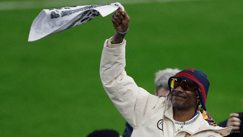 Swansea celebrity co-owner Snoop Dogg receives grand welcome on first visit