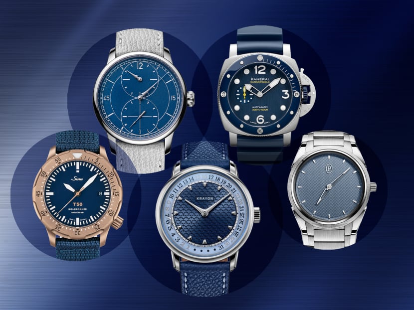 Dial up your watch collection with these 5 blue timepieces