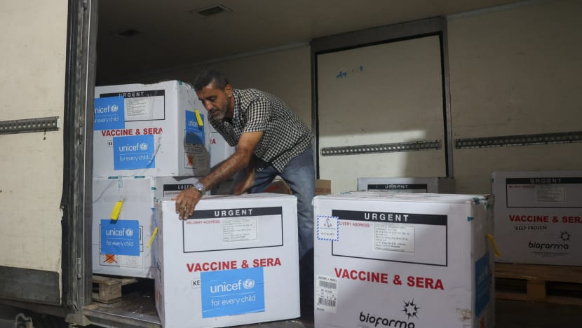 Presiden UAE umum dana AS$5 juta untuk program vaksinasi polio di Gaza