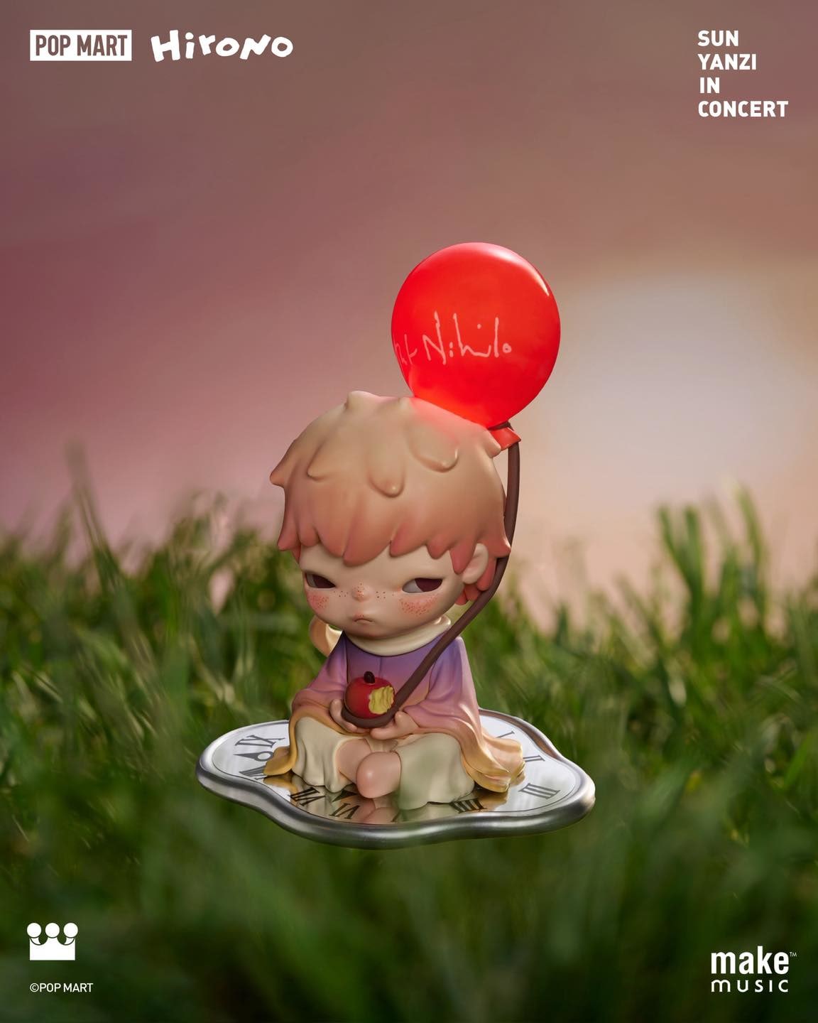 孙燕姿x POP MART Hirono公仔梦幻登场！经典歌《坏天气》、巡演名称