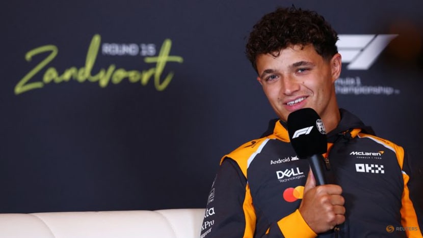Norris completes practice hat-trick at Zandvoort Norris completes practice hat-trick at Zandvoort