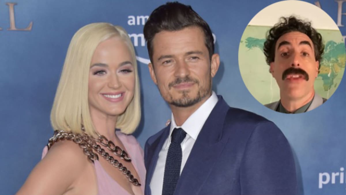 Orlando Bloom Surprises Katy Perry With Birthday Message From Borat 8days