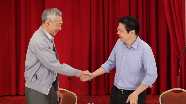 李总理宣布下月中交棒 黄循财5月15日宣誓就职