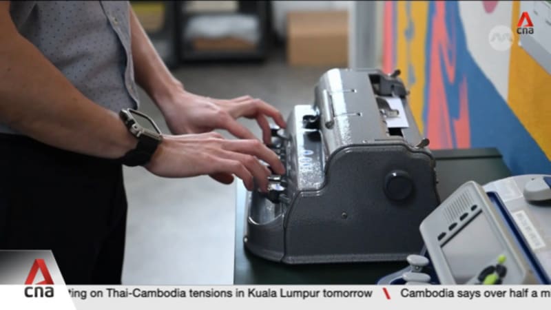 Inside the Braille Production Centre that helps the visually impaired read