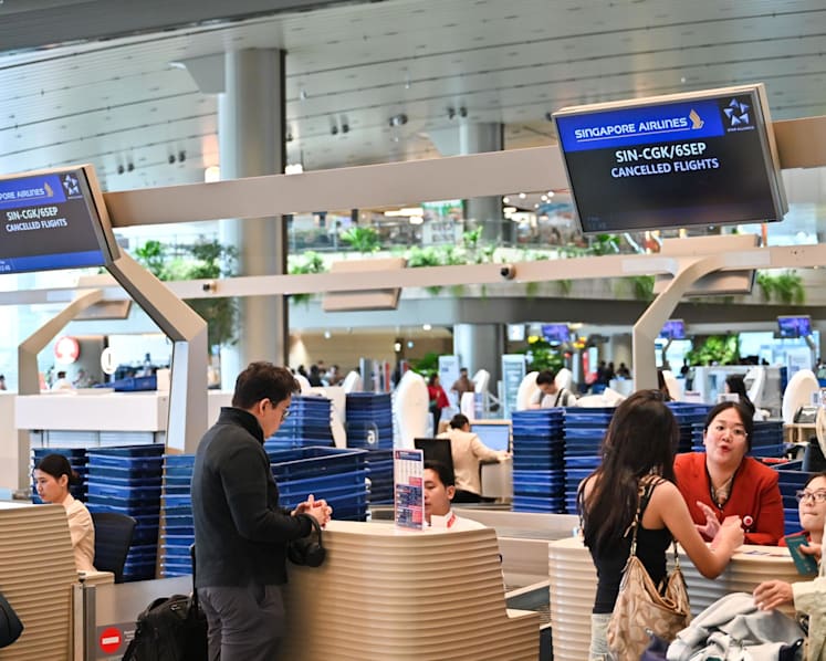 Travel chaos hits Changi and Jakarta airports as volcanic ash grounds flights between the two hubs