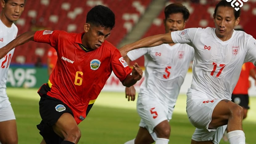 Myanmar beat Timor-Leste 2-0 to remain in contention for Suzuki Cup semi-finals Myanmar beat Timor-Leste 2-0 to remain in contention for Suzuki Cup semi-finals