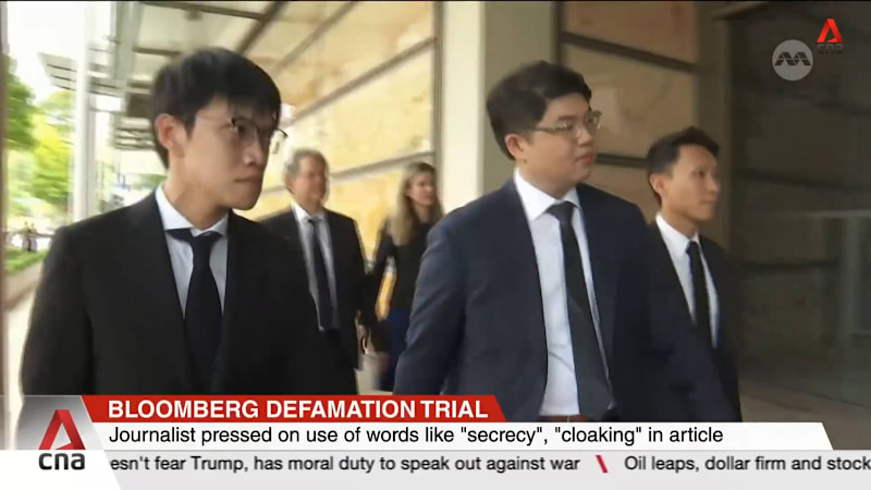 Bloomberg defamation trial: Journalist pressed on use of 'shrouded', 'secrecy' in article