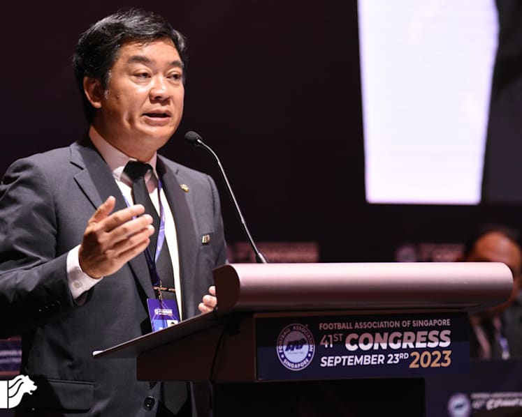 More private funding needed for Singapore football to thrive, says new FAS president Bernard Tan  