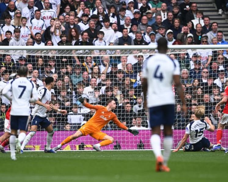 Forest win 3-0 at Spurs to leapfrog relegation rivals