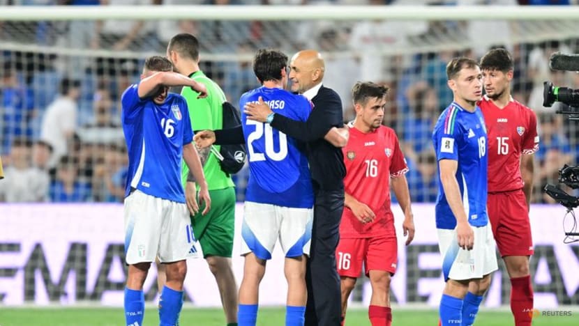 Italy struggle but give sacked Spalletti winning send-off against Moldova