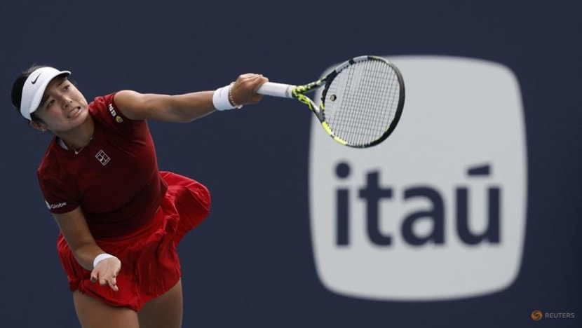 Philippine wild card stuns Keys, Djokovic sets Masters 1000 record