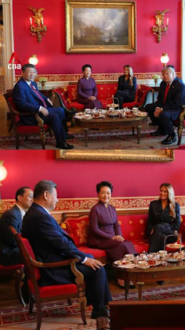 Over tea, Trump, Xi speak of positive outcomes of their meeting