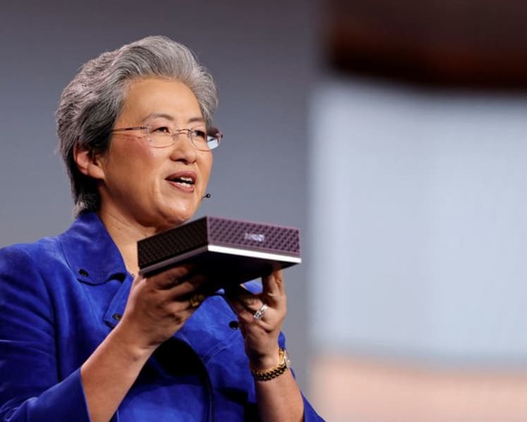 AMD shows off new higher performing AI chip at CES event