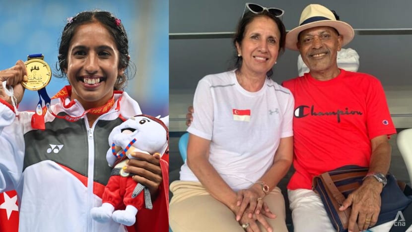'Legs do the talking': Sprinter Shanti Pereira's parents proud of how she overcame adversity and won