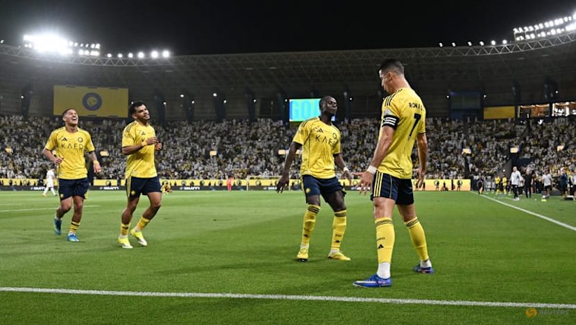 Ronaldo scores twice on return as Al Nassr thumps Al Najma