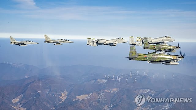 韩美启动今年来首个联合空中演习