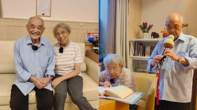 102岁还能遇见爱情 中国高龄恋人携手相伴不孤单