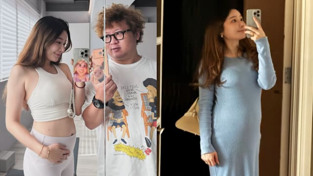 纳豆爱妻依依怀孕4个月，“肚子迅速吹气球中”！