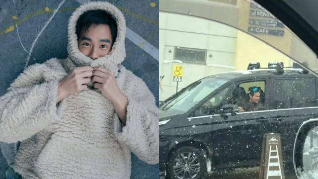 彭于晏在日本被偶遇　身边人影引热议