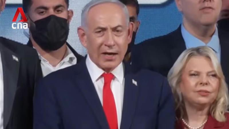 Israel election: Netanyahu's bloc leads with some 80% of votes counted, says election committee 