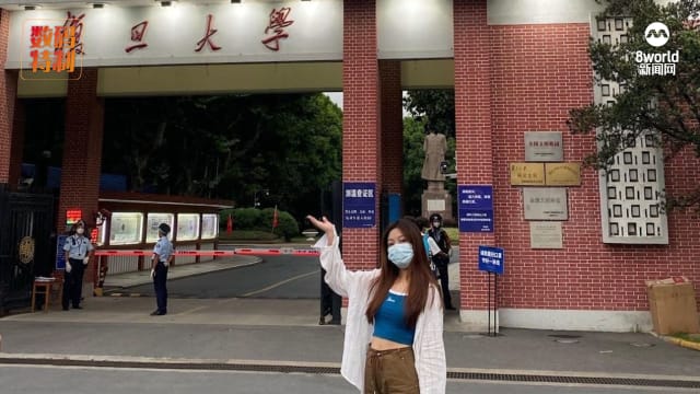 【疫前、疫后】赴华留学不料隔离整学期 女生把房间当校园