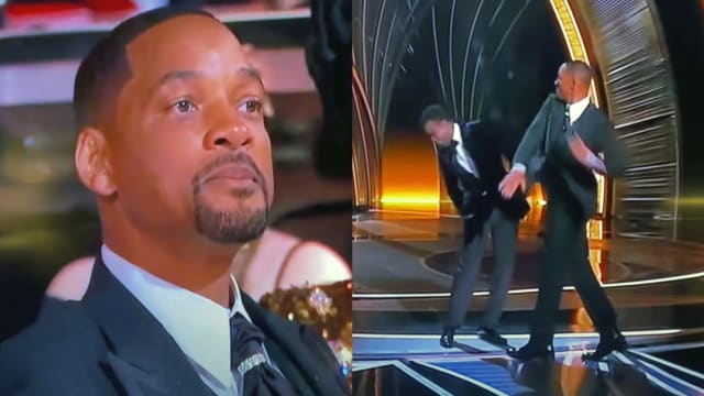 Will Smith冲上台揍人！奥斯卡转播紧急消音