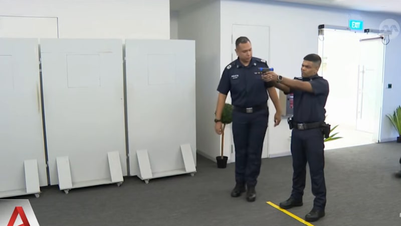 Police trial sensors, laser-based system to make firearms practice more effective