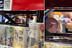 Use hair removal display on armpit