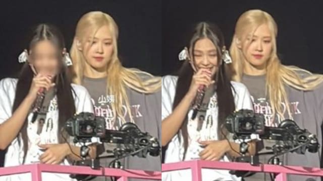 BLACKPINK Rosé粉丝把Jennie脸打马赛克　被骂后公开原图反击