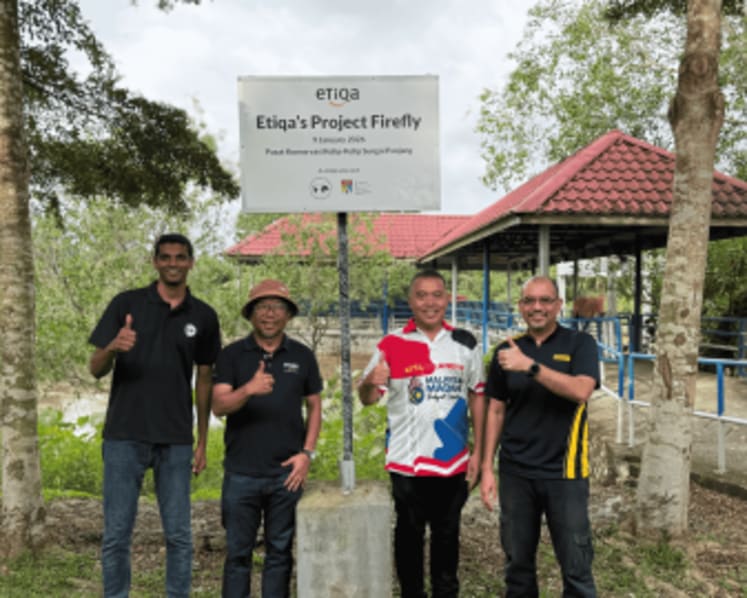 Etiqa’s Project Firefly Reinforces Mangrove Ecosystem in Sungai Panjang in Collaboration with Malaysian Nature Society