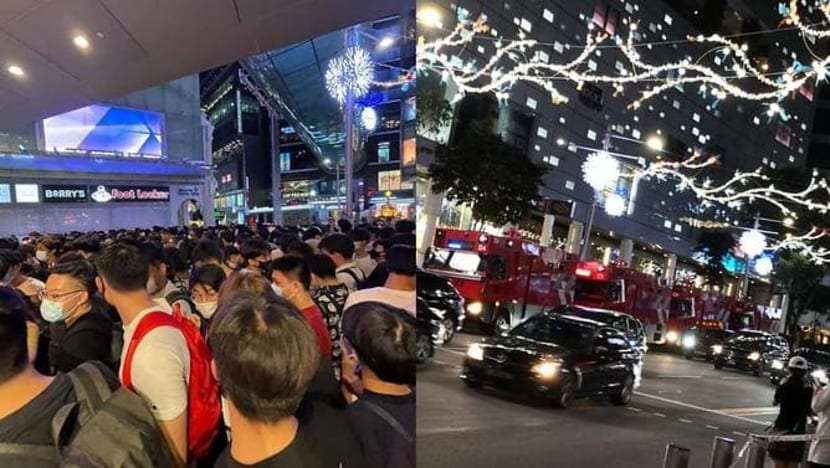 Probe under way after crowds gather outside Foot Locker at Orchard Gateway: STB